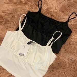 2 H&M Cropped Tank Tops